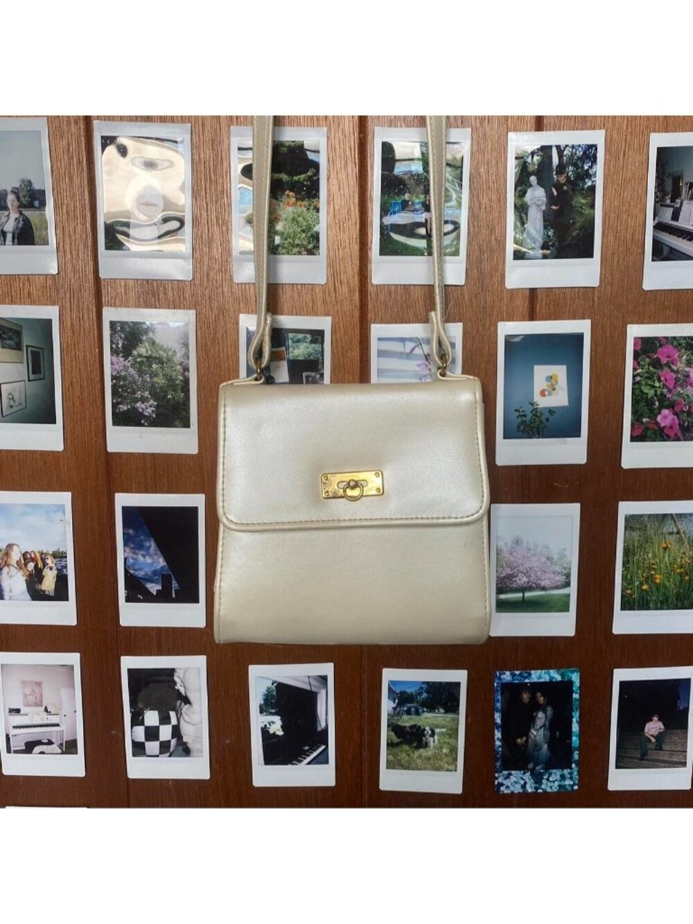 Pearlescent Vintage Shoulder Bag